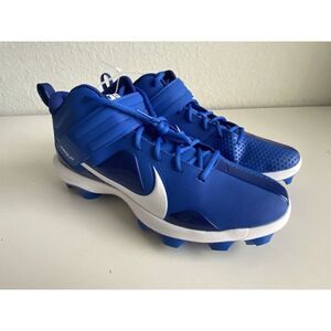 Nike Force Trout 7 MCS Baseball Cleats CT0828-400 Royal Blue White Sz 14